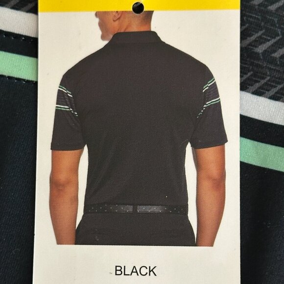 New Callaway Performance Polo Golf Shirt Men Size S Black Opti Dri Short Sleeve - Picture 8 of 11